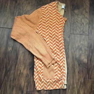 Geometric print cardigan